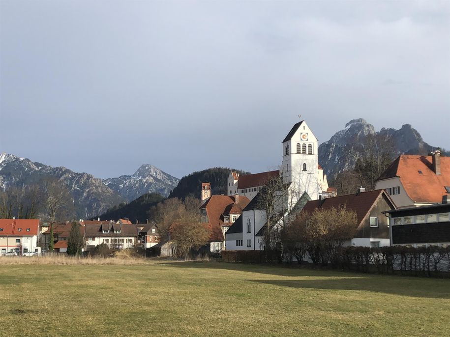 Blick zum Tegelberg