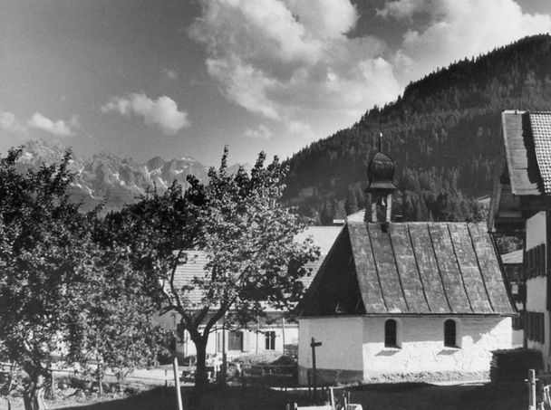 Die Kapelle Mitte der 1950er Jahre