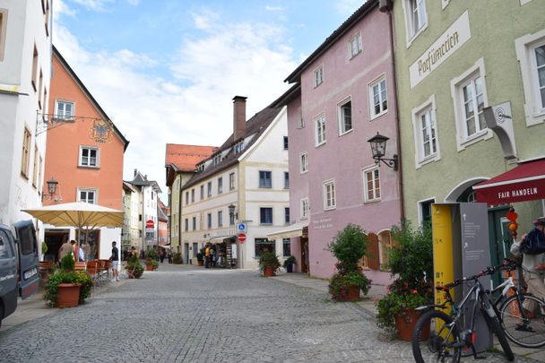 Brotmarkt in der Altstadt von Füssen