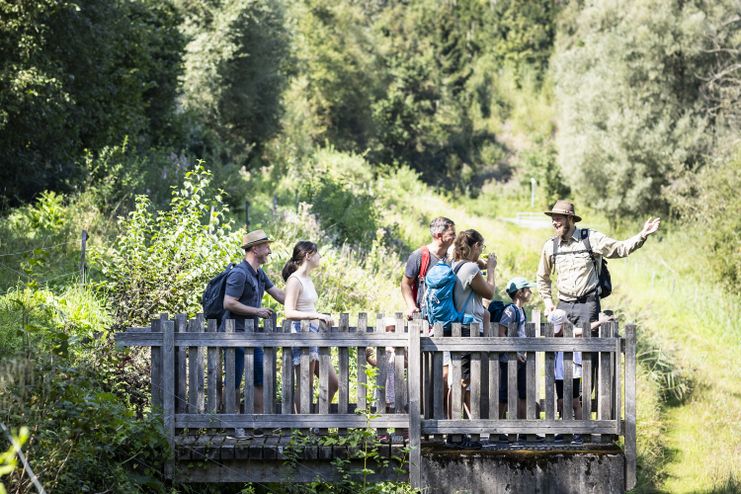 Naturkundliche Familienführung mit dem Ranger ©Stadt Leutkirch, Stefan Kuhn