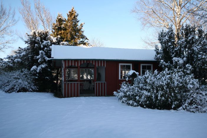 Veranda mit Sitzplatz - Villa Kunterbunt