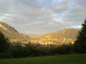 Aussicht vom Ferienhaus Schönblick