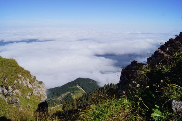 Aussicht vom Branderschrofen