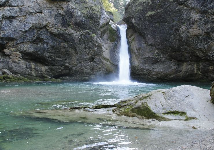 Unterer Wasserfall