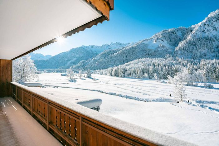 Winterausblick - Ferienwohnung Imberger Horn