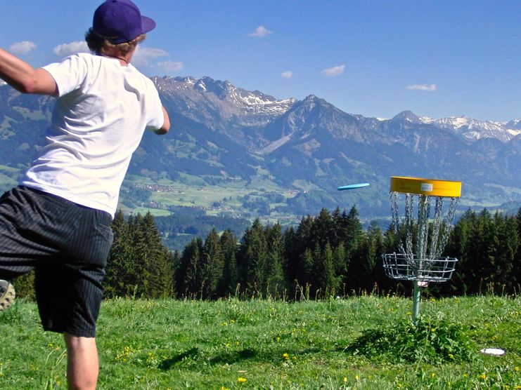 Disc Golf Allgäu in Ofterschwang