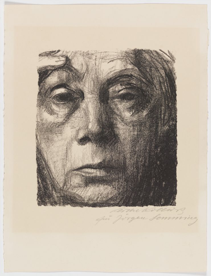 KN 263 b, VS_KOLLWITZ, SELBSTBILDNIS, 1934 small