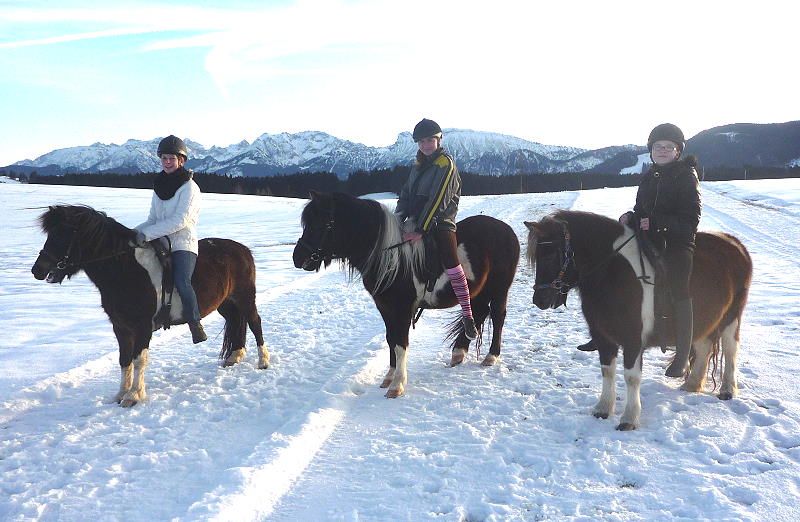 Winterausritt zum Attlesee