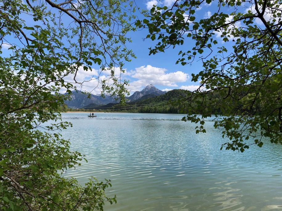 Der Weißensee bei Füssen