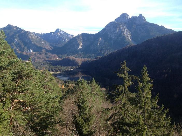 Schlösser und Berge