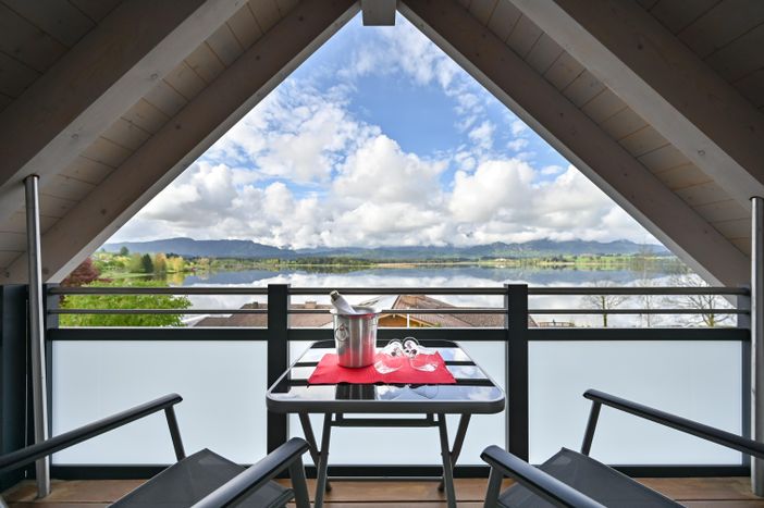 Balkon mit atemberaubendem Blick