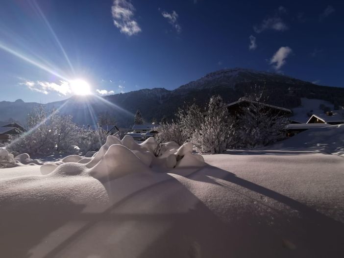 Winter - Südseite mit Breitenberg