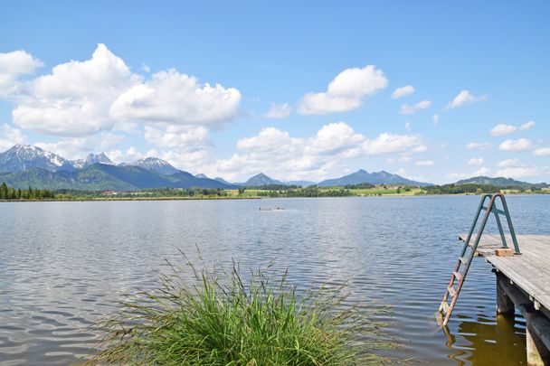 Hopfensee bei Füssen im Allgäu