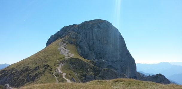 Der Aufstieg zum Säuling-Gipfel