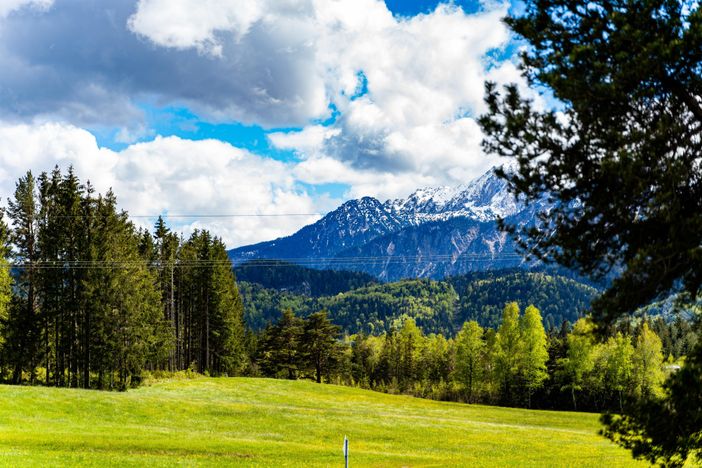 Romantikhütte Ausblick