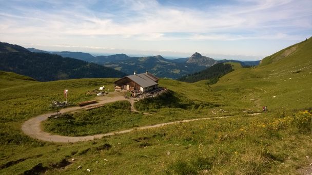 Die idyllisch gelegene Gappenfeldalpe