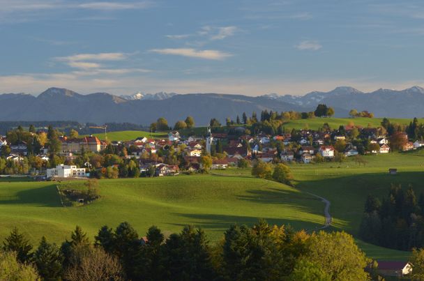 Ausblick auf Scheidegg