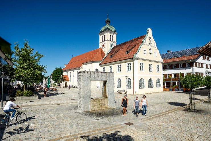 Web_Version-Stadtbrunnen Marktoberdorf © Allgäu GmbH, Dominik Berchtold