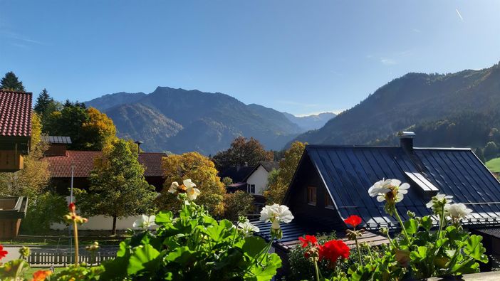 Ausblick im Herbst