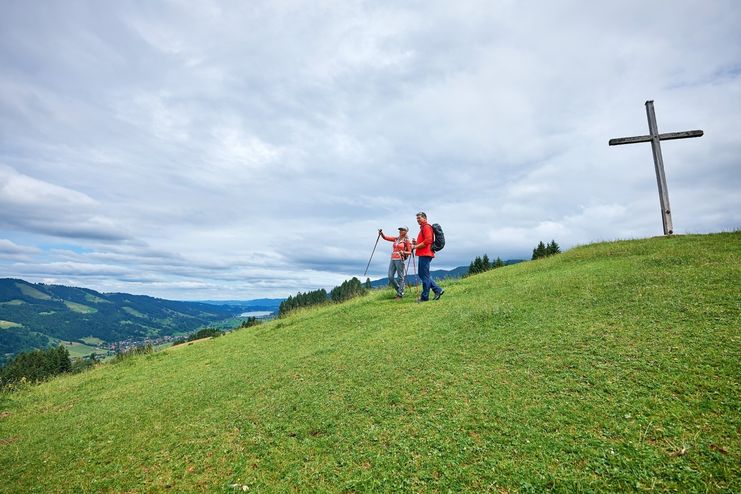 Panoramablick am Hündle