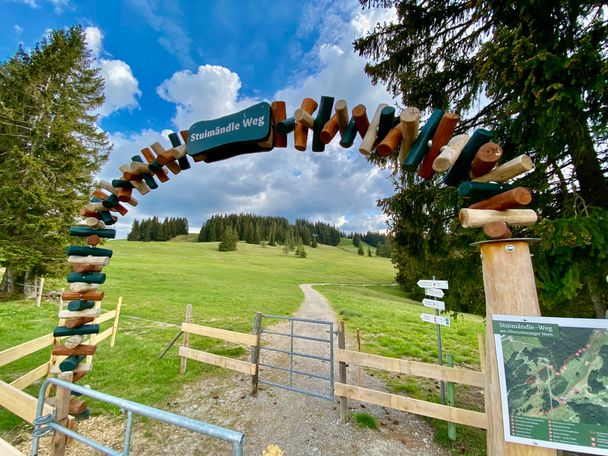 Stuimändle Pfad am Ofterschwanger Horn