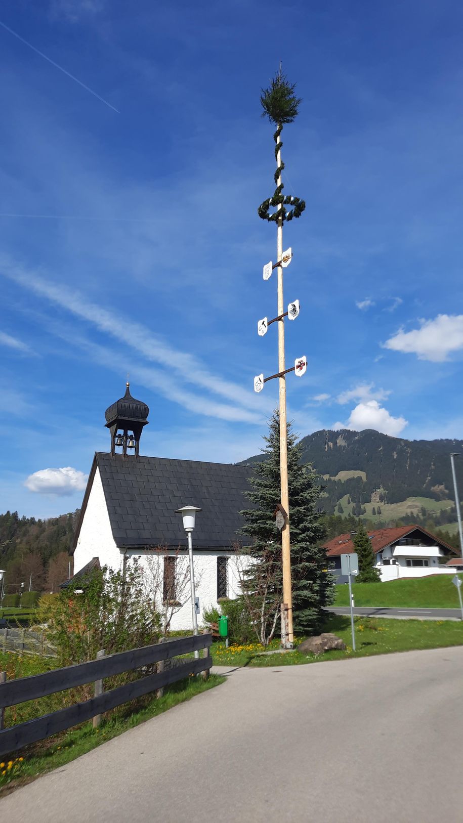 Maibaum in Langenwang