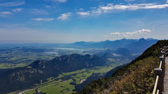 Blick vom Breitenberg - Ostlerhütte Pfronten