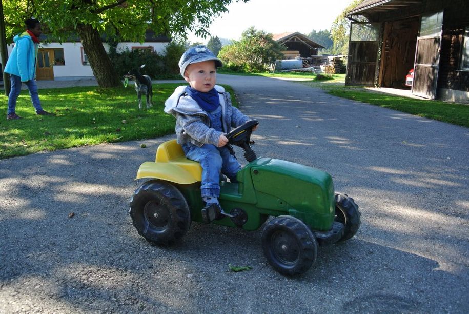 Mein Traktor und ich