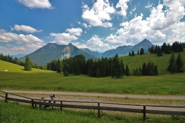 Ausblick von der Bärenmoosalpe