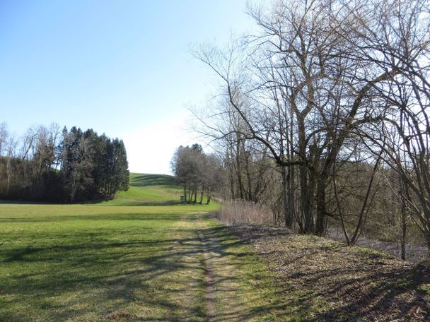 Der schöne Wanderpfad an der Argen