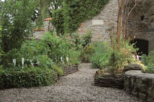 Kräutergarten in der Burghalde in Kempten