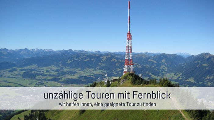 Biohof Burger Bergtouren mit Fernblick