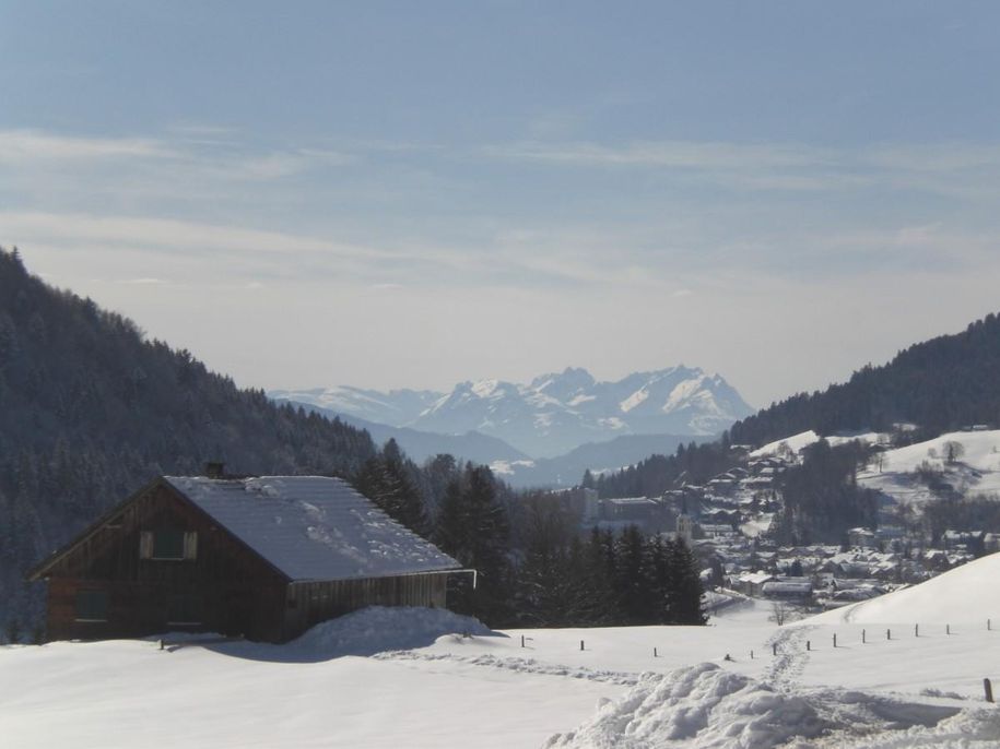 Blick auf Oberstaufen