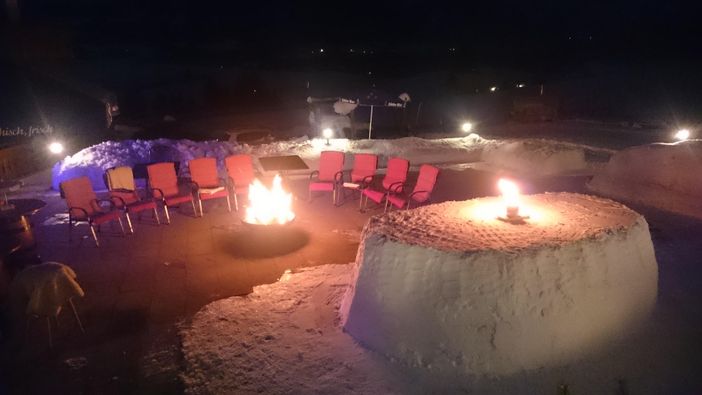 Lagerfeuer Terrasse