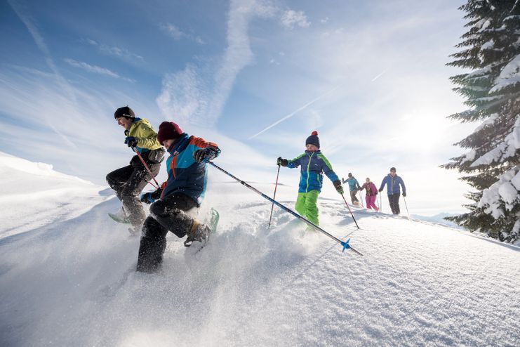 Schneeschuhwandern am Ofterschwanger Horn