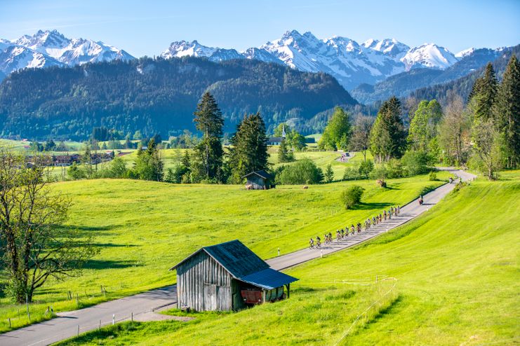 RAD RACE ONE TWENTY - die Allgäuer Berge im Blick