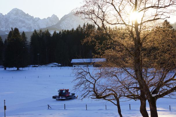 Blick auf das Bergpanorama