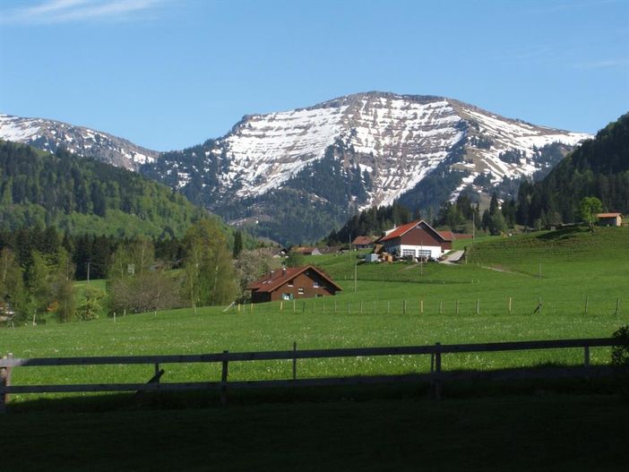 Aussicht auf den Hochgrat