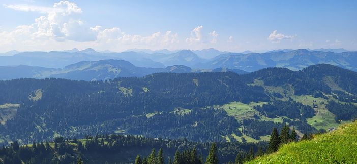 Ausblick vom Hochgrat