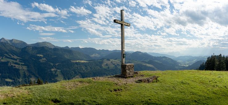 Gipfel der Salmaser Höhe