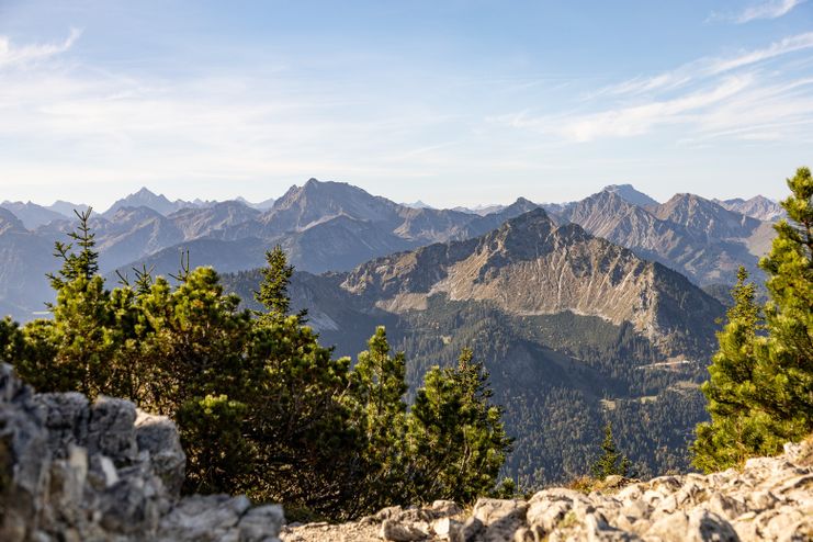 Blick auf die Tiroler Bergwelt