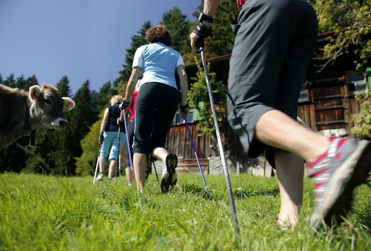Nordic Walking in Oberstaufen