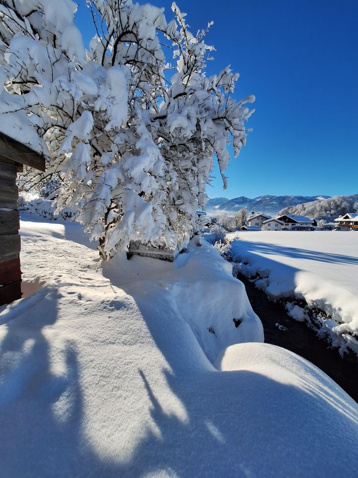 Schnee wohin das Auge reicht