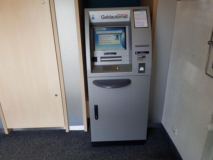 Geldautomat der Raiffeisenbank Kempten-Oberallgäu