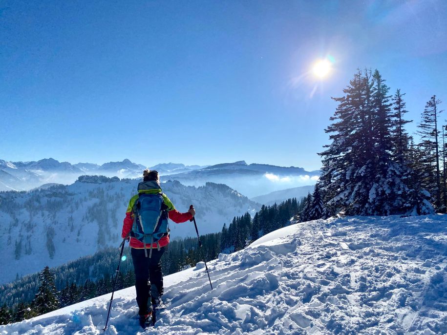 Schneeschuhtouren im Oberallgäu