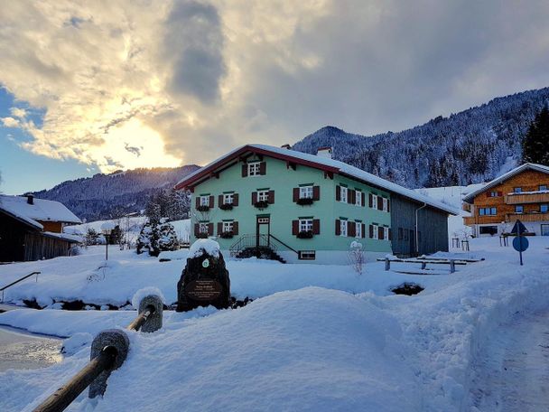 Bauernhaus "Busche Berta" - Winter Ofterschwang