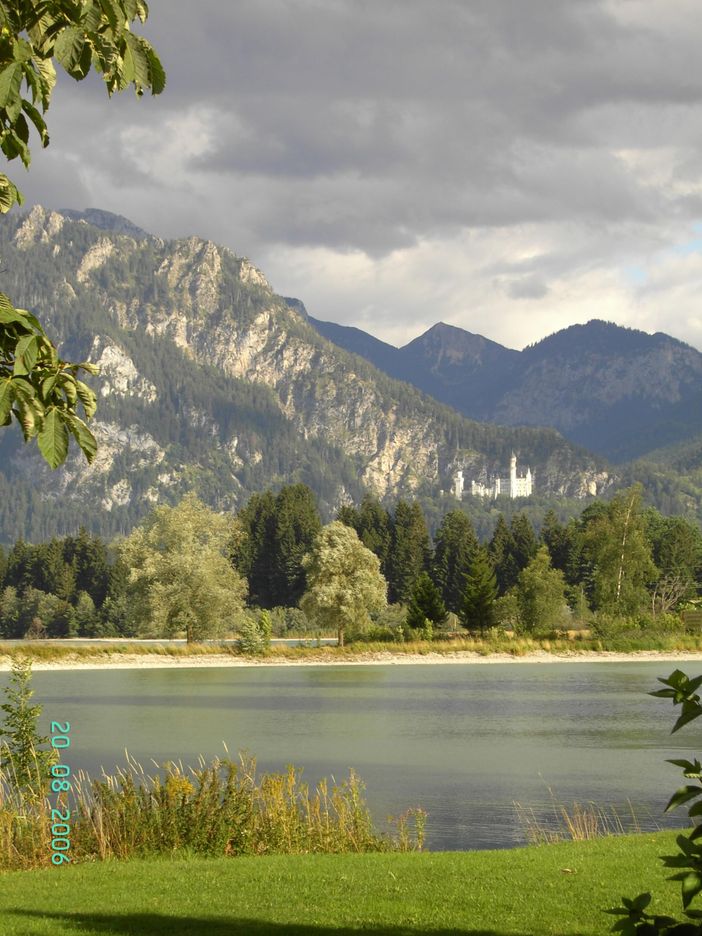 Forggensee mit Schloß