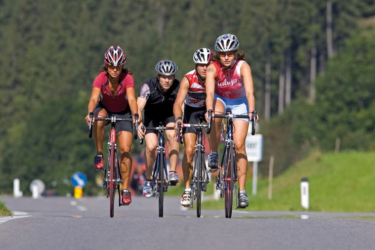 Rennradfahren im Tannheimer Tal