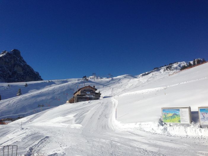 Skipiste auf Breitenberg