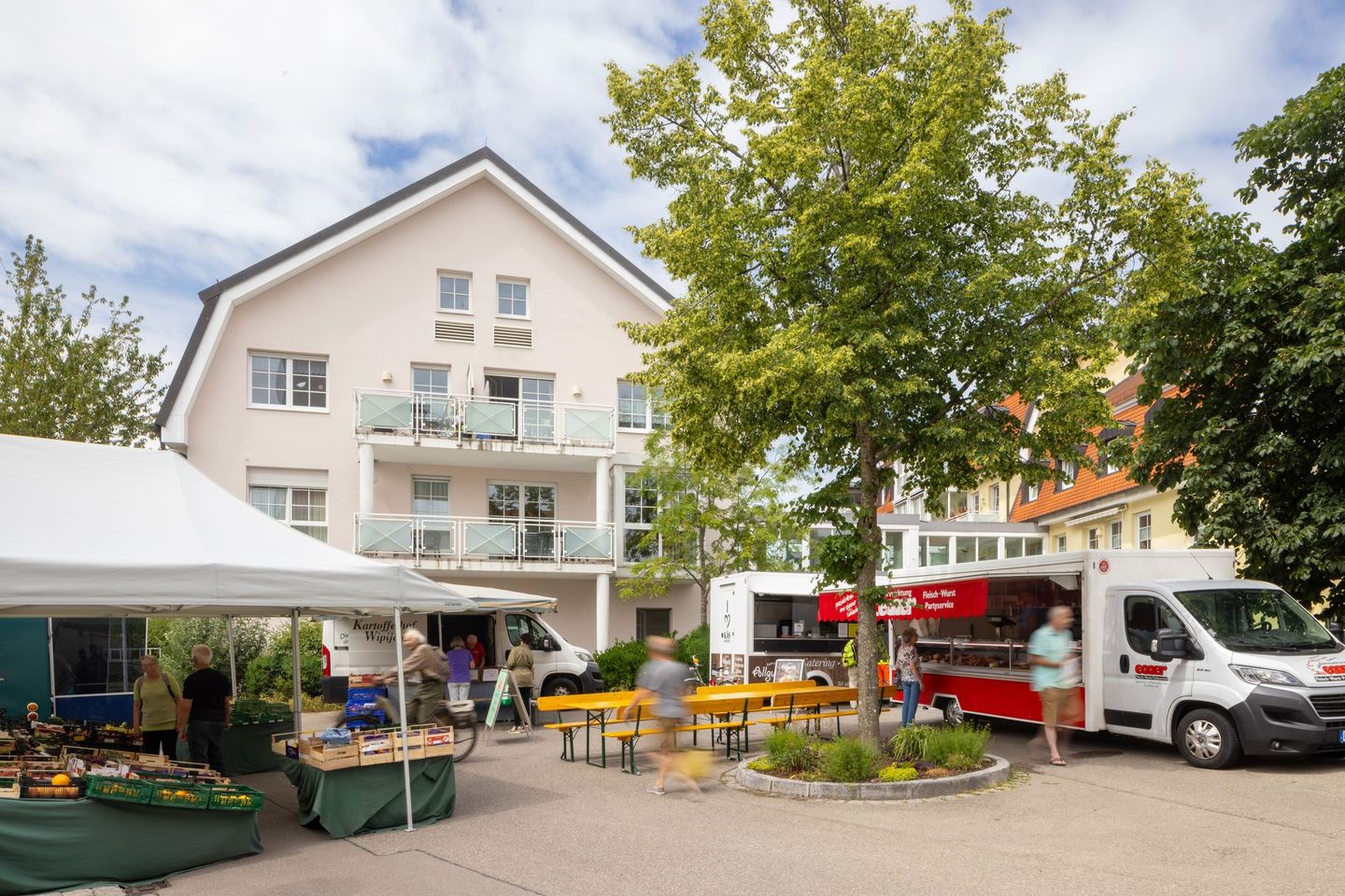 Marktplatz in Dietmannsried